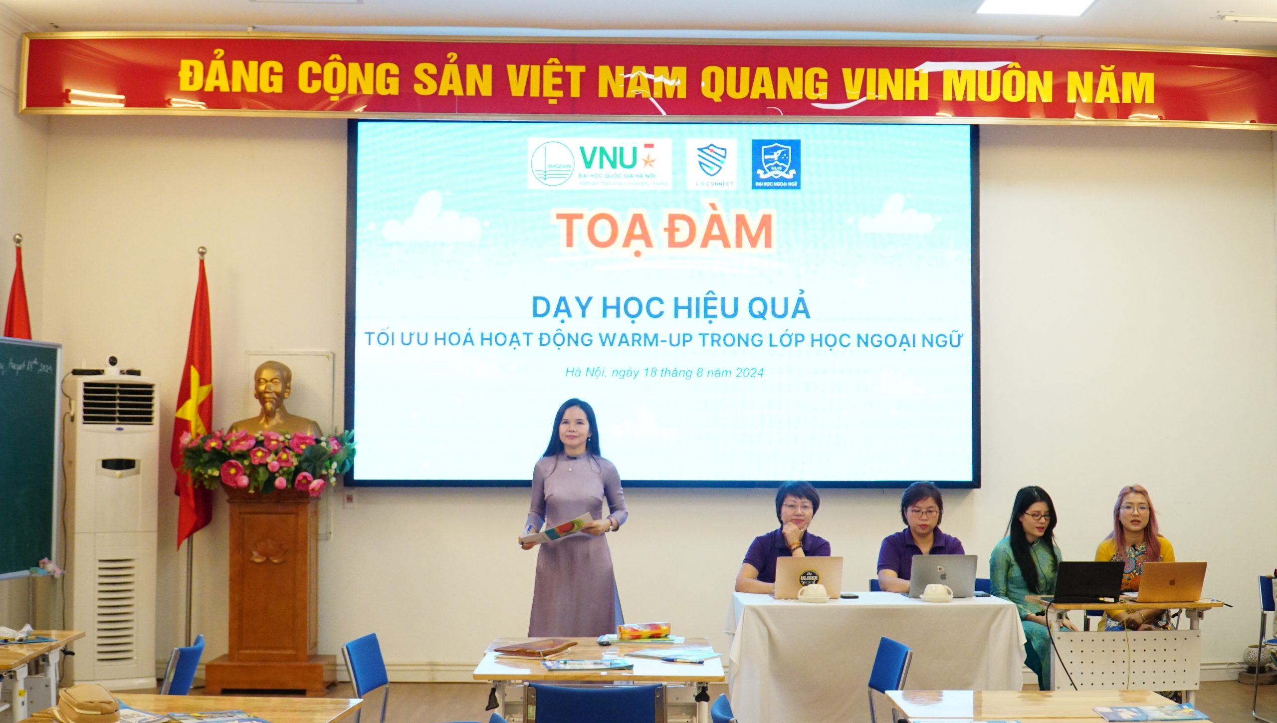 [ULIS CONNECT] Tối ưu hóa hoạt động Warm-up trong lớp học ngoại ngữ – Trường Đại học Ngoại ngữ – Đại học Quốc gia Hà Nội